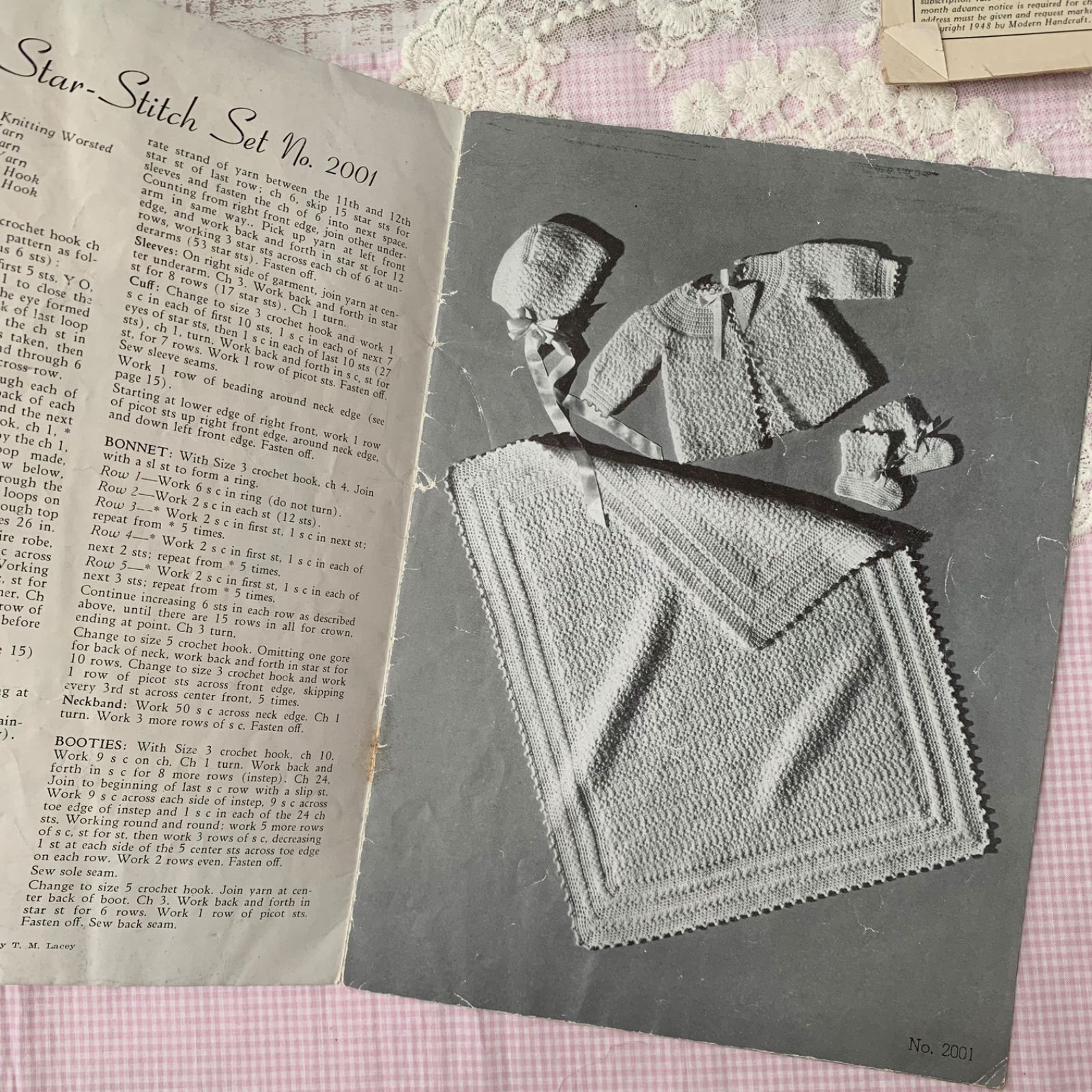 ヴィンテージ ベビー洋書＆紙もの 1940年 まとめ売りジャンク