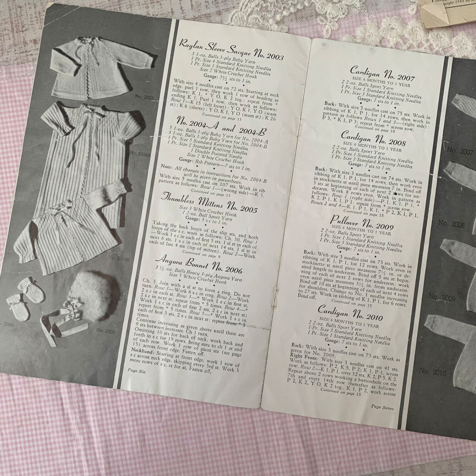 ヴィンテージ ベビー洋書＆紙もの 1940年 まとめ売りジャンク