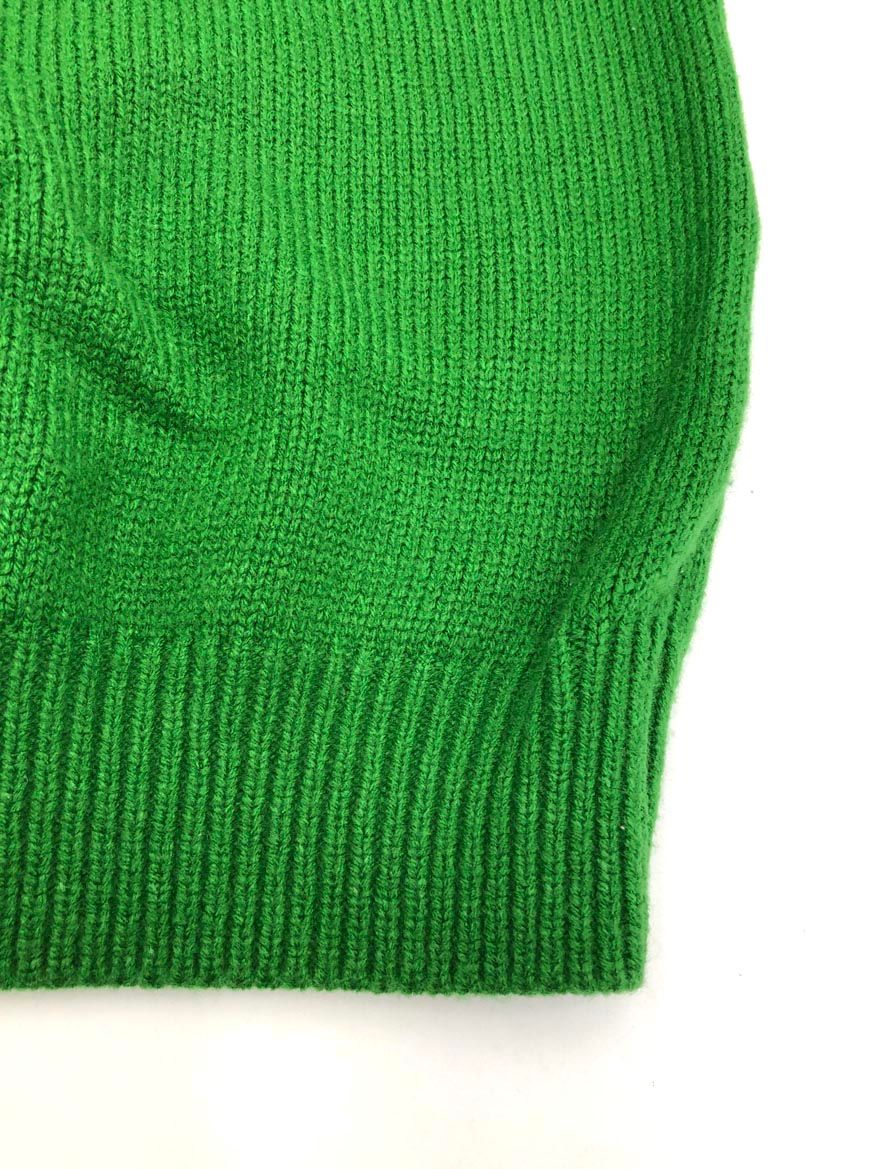 ヴィンテージ　チロリアンニット　ピスタチオグリーン　B20 Tyrolean cardigan／チロリアン カーディガン | BIG TIME