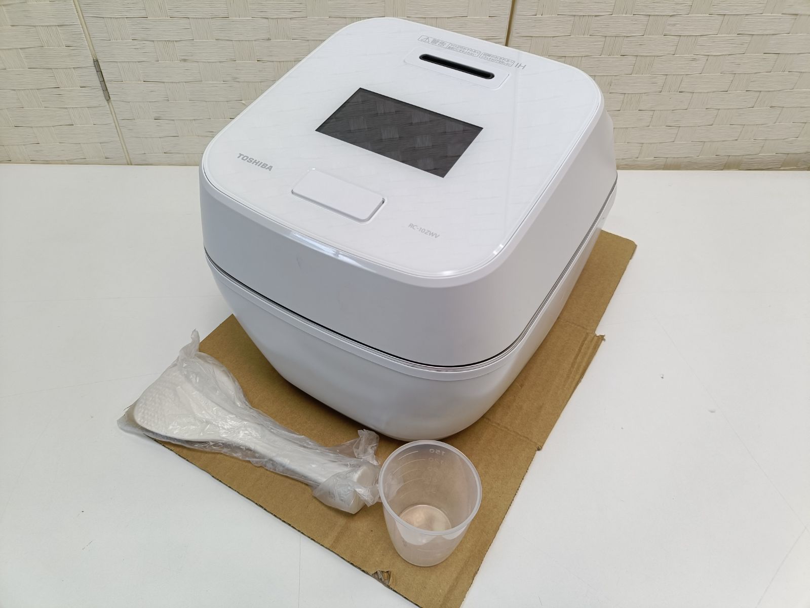 東芝 TOSHIBA RC-10ZWV-W グランホワイト 炎匠炊き 真空圧力IHジャー