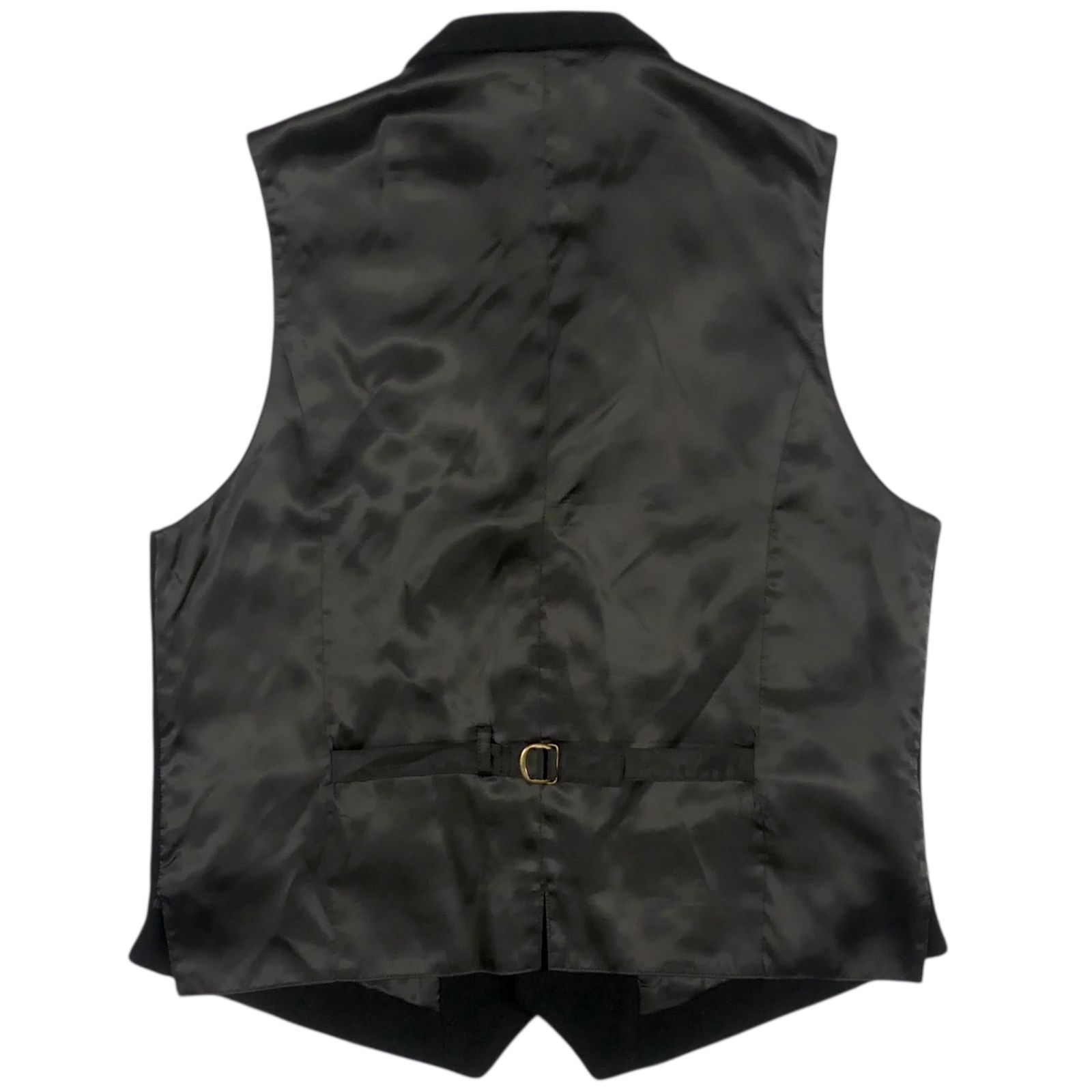 Papas パパス Harris Tweed ハリスツイードベスト ジレ M 古着 メンズ