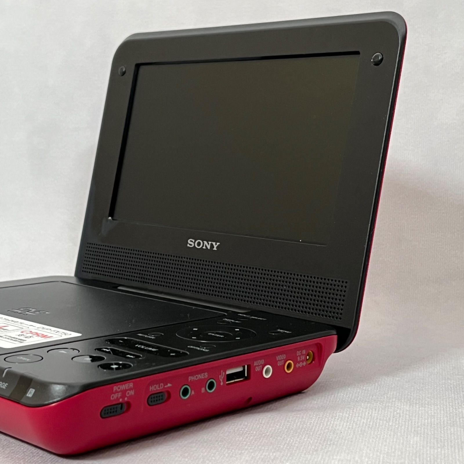 管2601-200】動作未確認☆SONY ソニー ポータブルDVDプレーヤー DVP