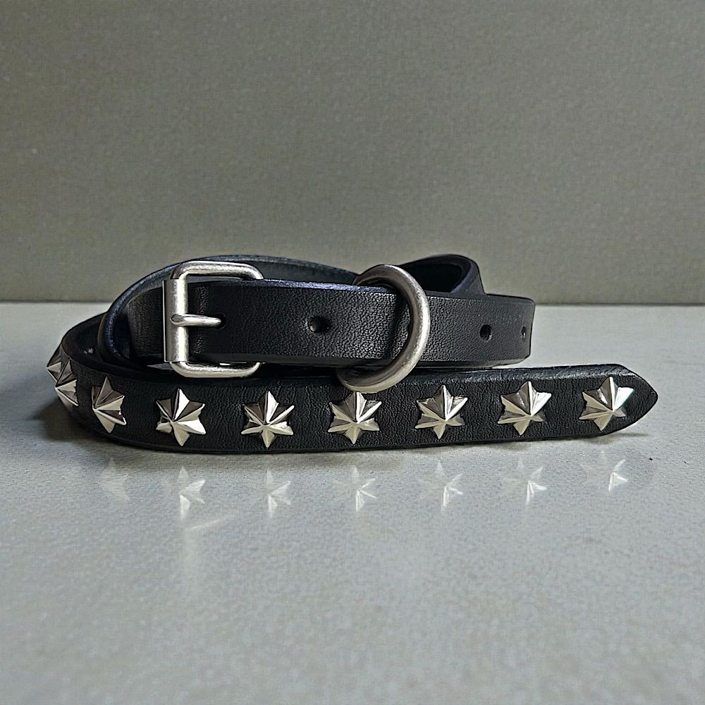 ナローベルト スタッズベルト レザーベルト 【Nje-bt19-15A】 - メルカリ