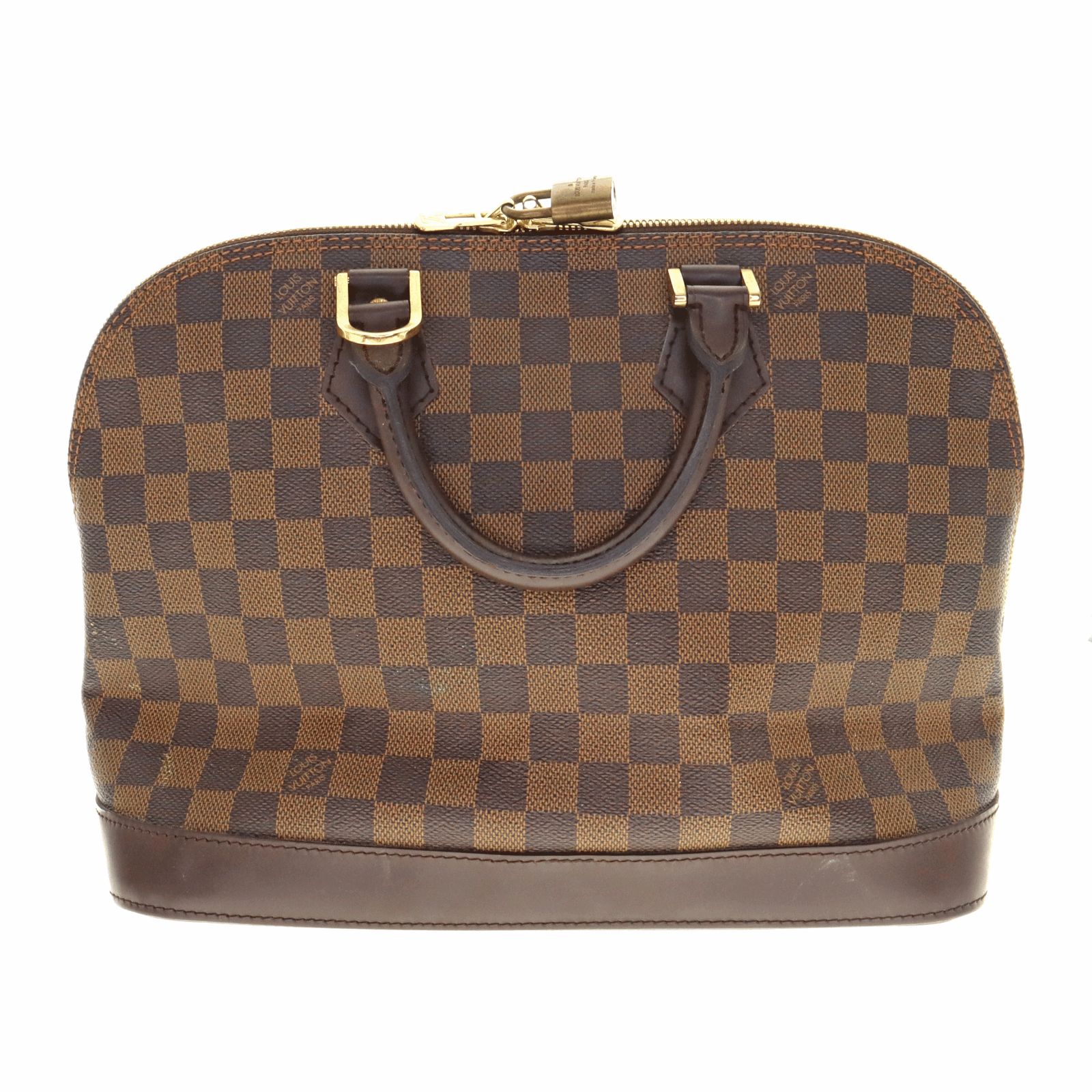 ルイヴィトン アルマ PM ダミエ ハンドバッグ ブラウン 大容量 ルイヴィトン アルマ PM ダミエ ハンドバッグ ブラウン 大容量