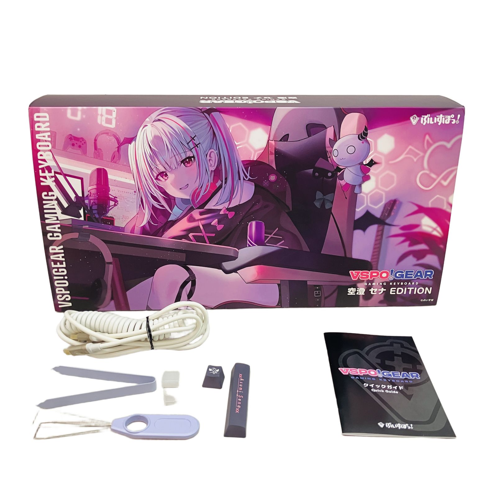 バーチャルエンターテイメント VSPO!GEAR ゲーミングキーボード 空澄