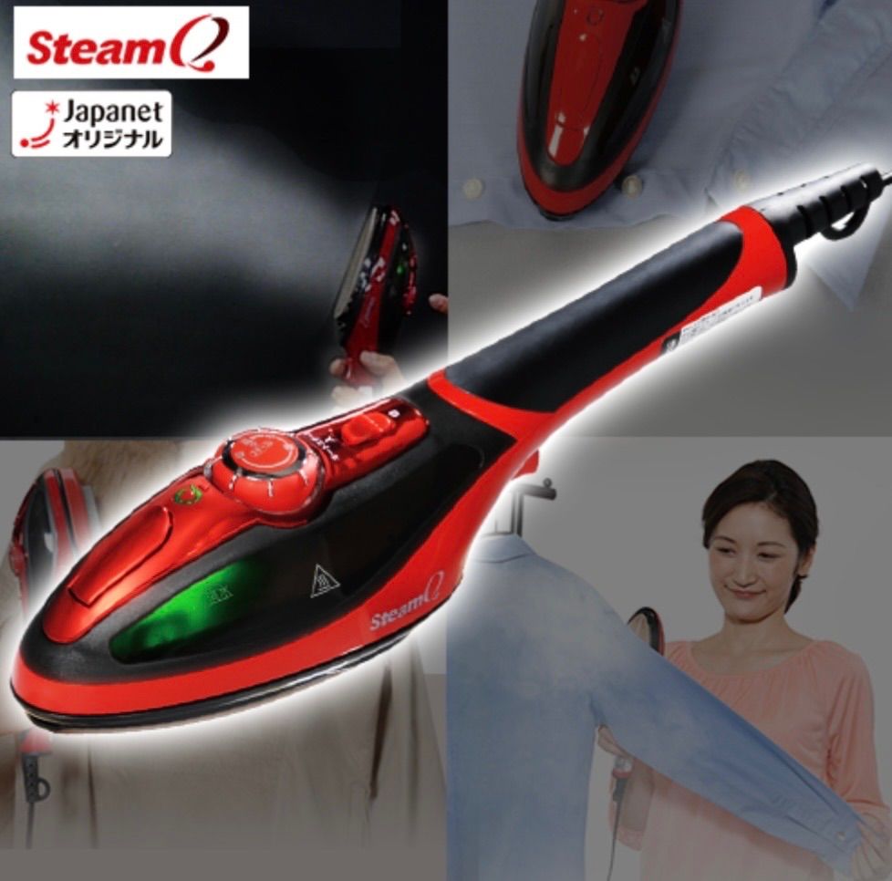 新品・未開封】SteamQ Plus スチームQプラス JSE-4874-RR ルビーレッド