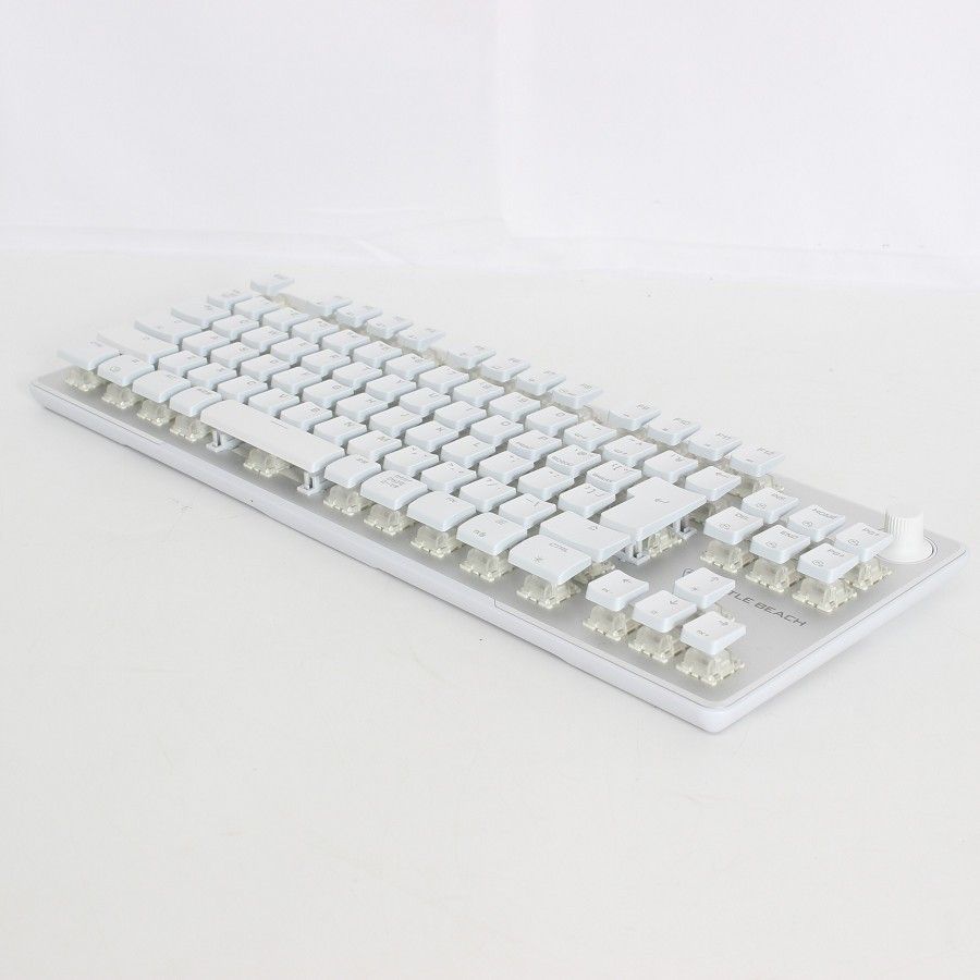 美品】TURTLEBEACH Vulcan II TKL Pro TBK-2002-14-JP ホワイト 有線