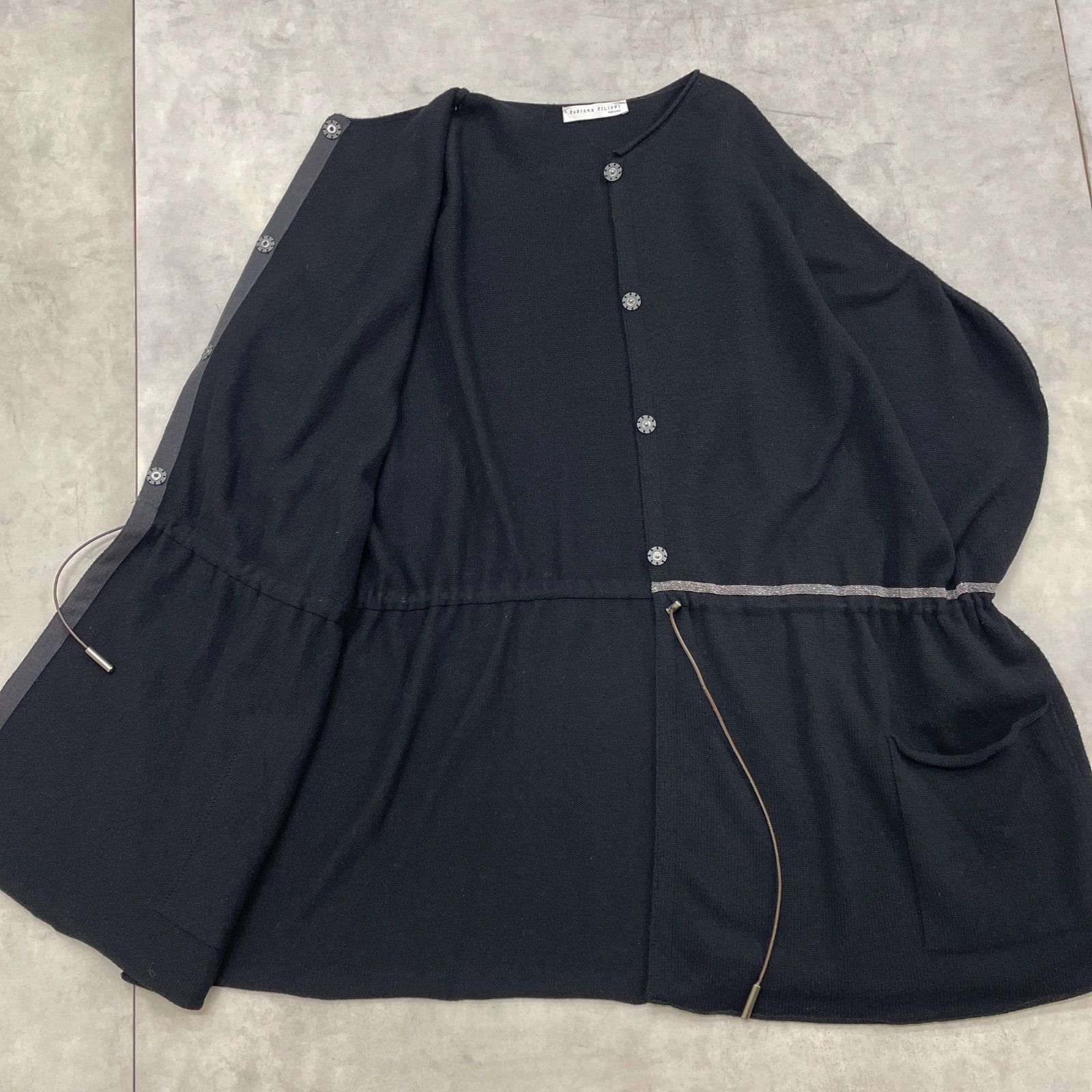 FABIANA FILIPPI ファビアナフィリッピ ニットワンピース ノースリーブ