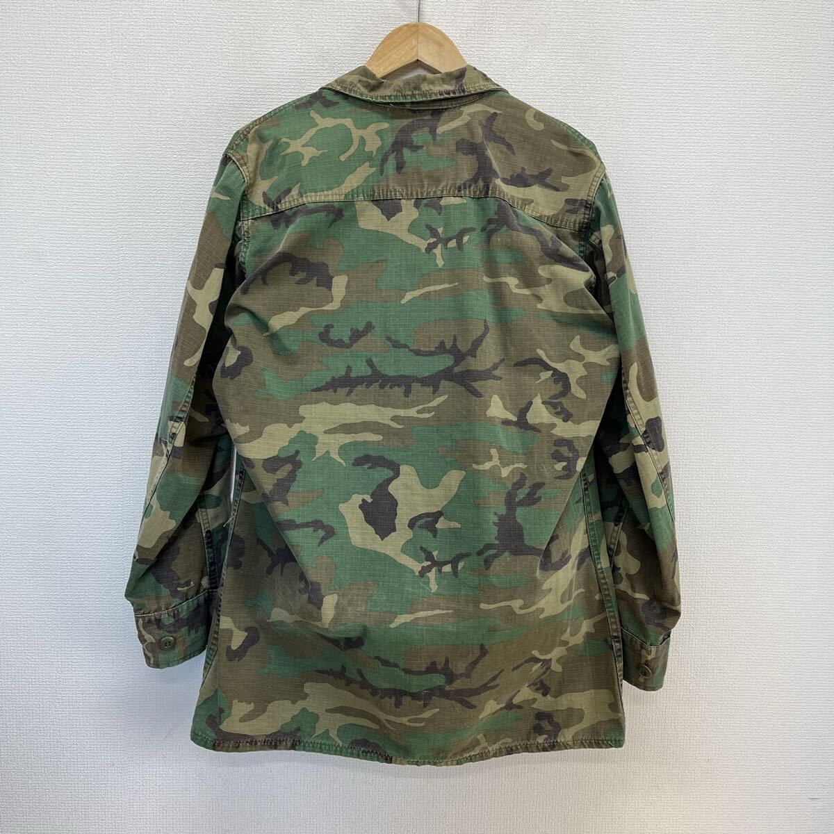 U.S.ARMY 8415-00-945-7652 80s USMC BDUジャケット リーフカモ 迷彩 