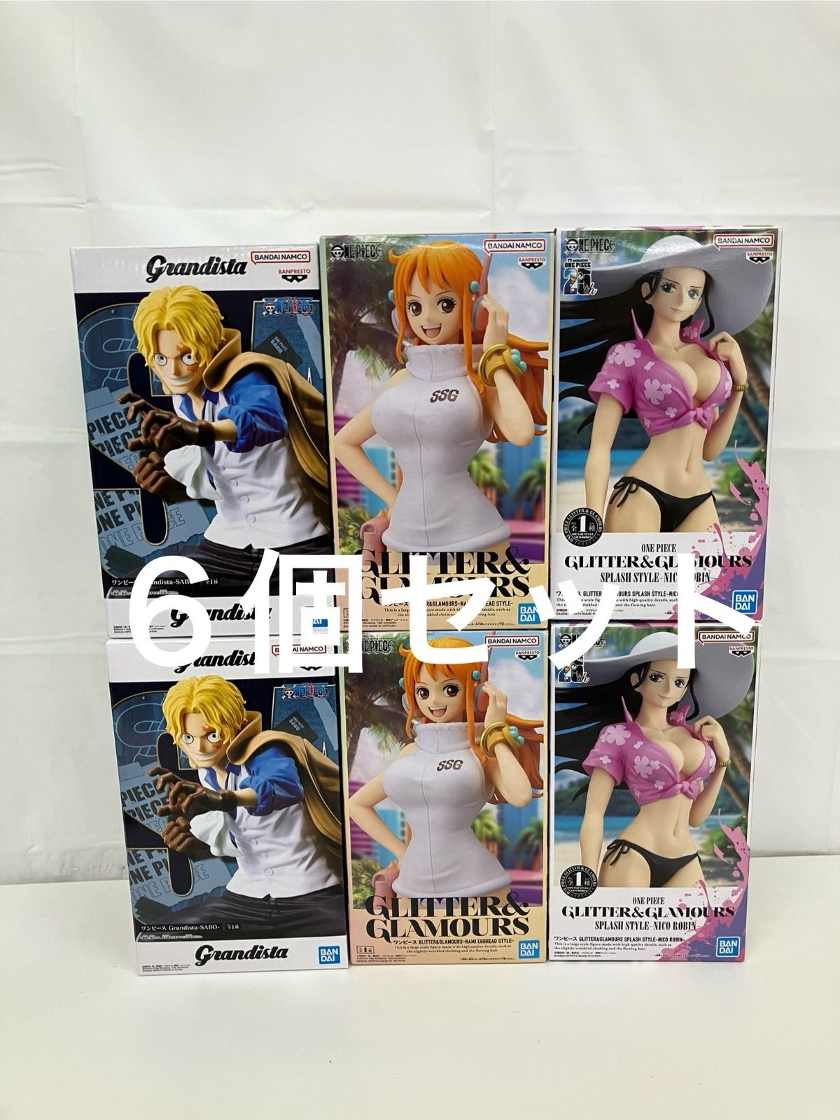 未開封 ワンピース ONE PIECE Grandista サボ GLITTER GLAMOURS ナミ
