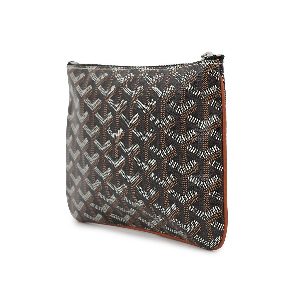 ゴヤール ポーチ マーカージュアート セナPM PVC レザー