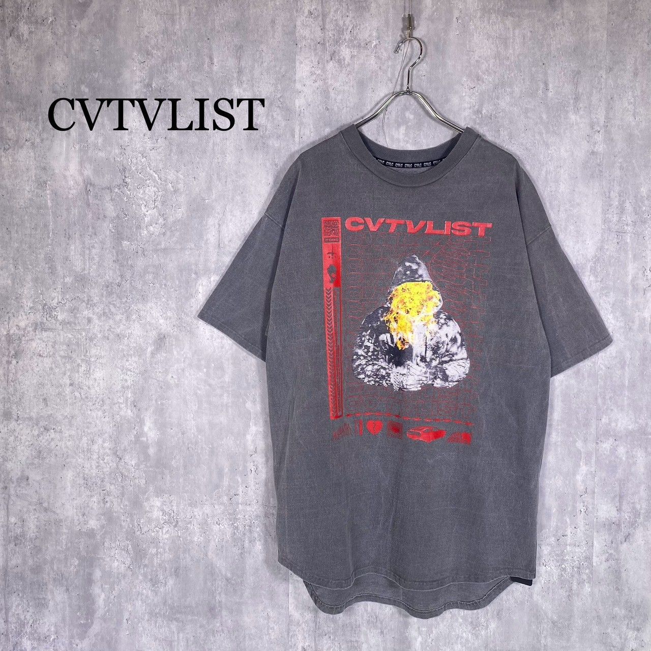 cvtvlist カタリスト tシャツ cvtvlist (カタリスト) OUR LIFE TEE バックロゴプリント クルーネック