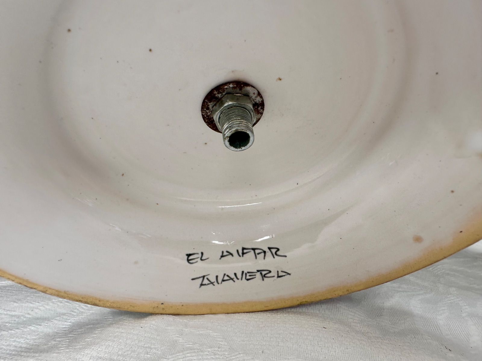 スペイン タラベラ焼き 2段式ケーキスタンド - メルカリ