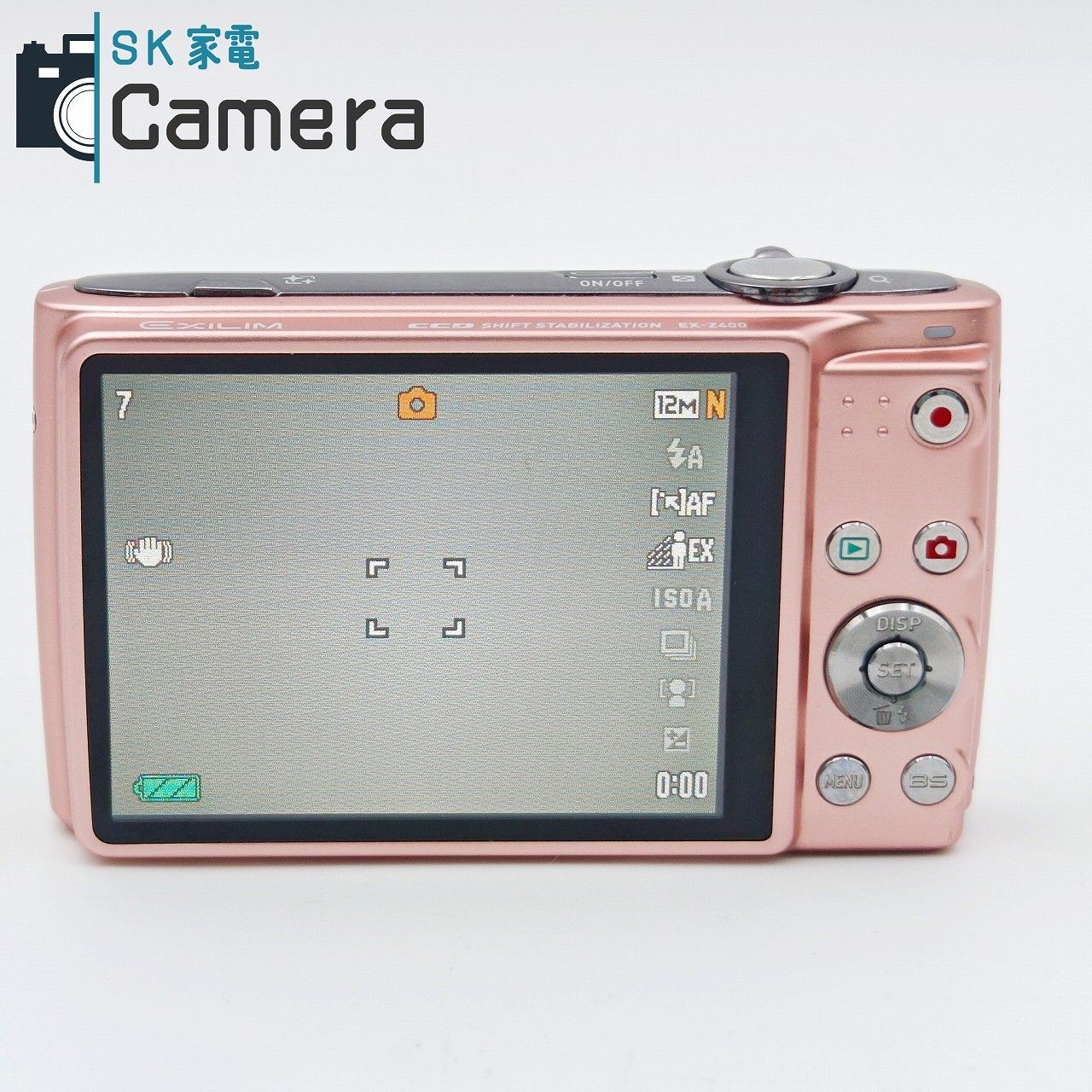 中古】 CASIO EXILIM CCD EX-Z400 カシオ エクシリム コンパクト