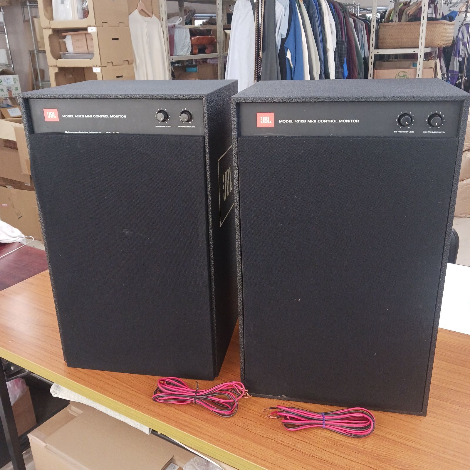 美品 JBL MODEL 4312B スピーカー ペア コントロールモニター 中古品】JBLコントロールモニター MODEL 4312B MkII スピーカー ペア