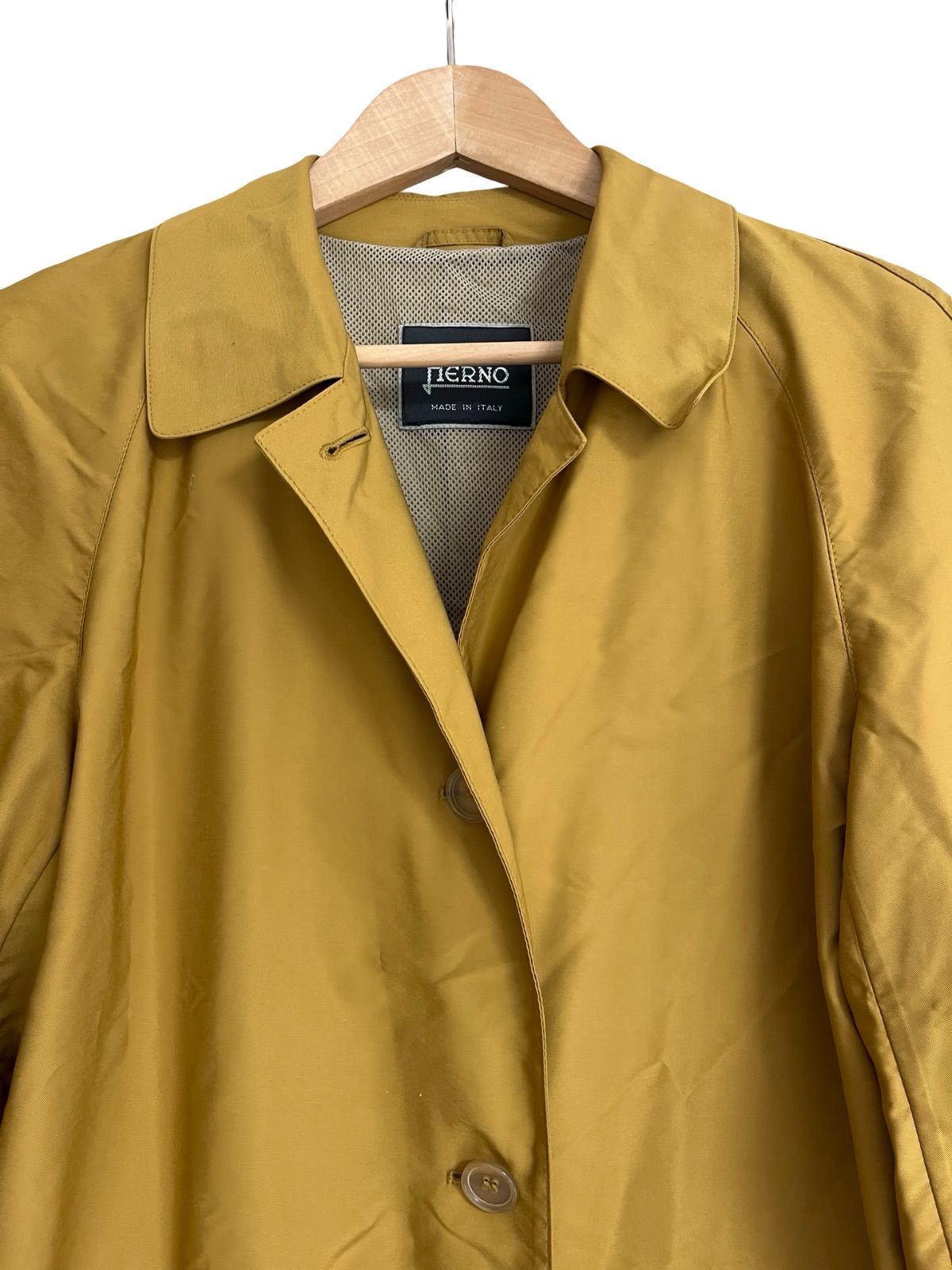 Z1729 HERNO ヘルノ トレンチコート ナイロン スプリングコート