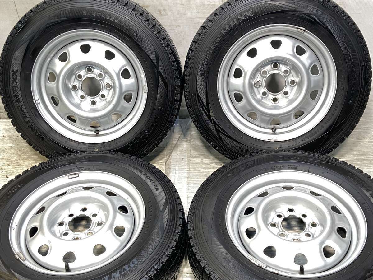 メルカリオ　ダンロップ　ウインターマックス　14インチ　冬タイヤホイール glitter-4h-wm02.jpg