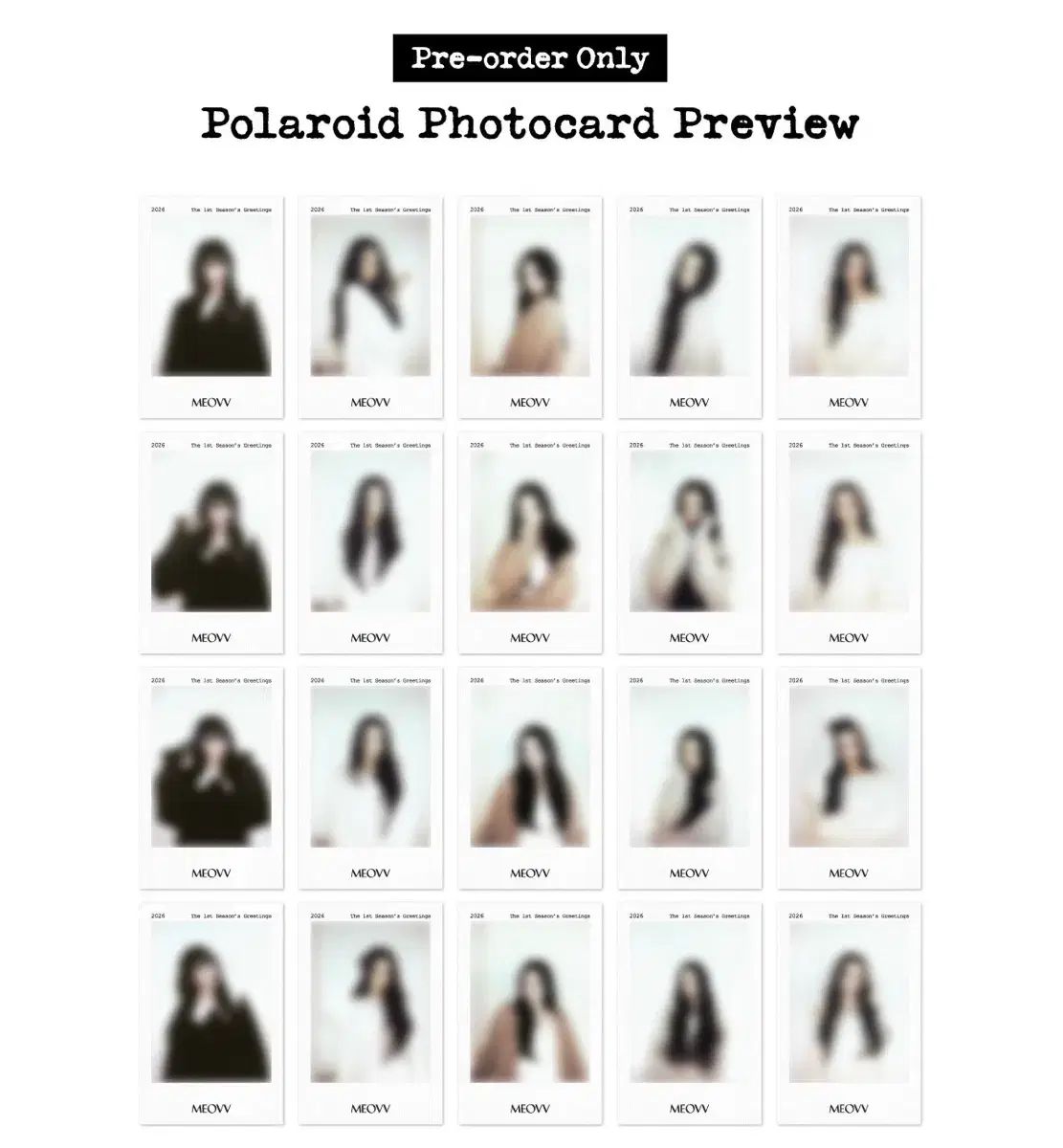 宮尾 MEOVV EVERLINE シーグリ特典 チェキ ポラロイド トレカ セット イベント記念グッズ その他 