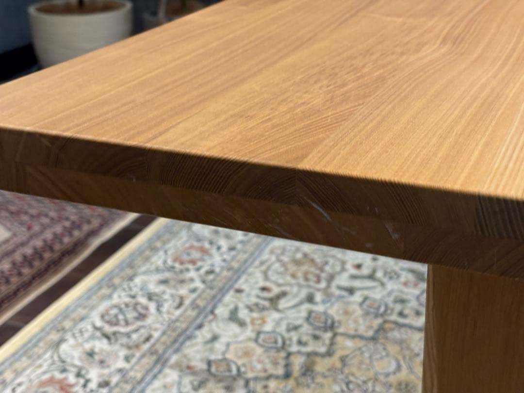 無垢材 ダイニングテーブル 食卓机 アンティーク ヴィンテージ