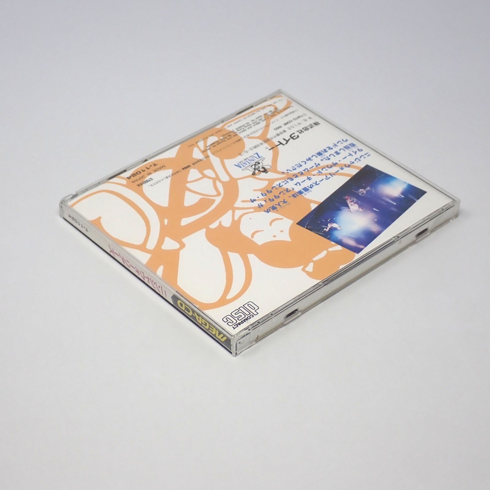 ニンジャウォーリアーズ メガドライブCD タイトー 箱・説明書・ハガキ