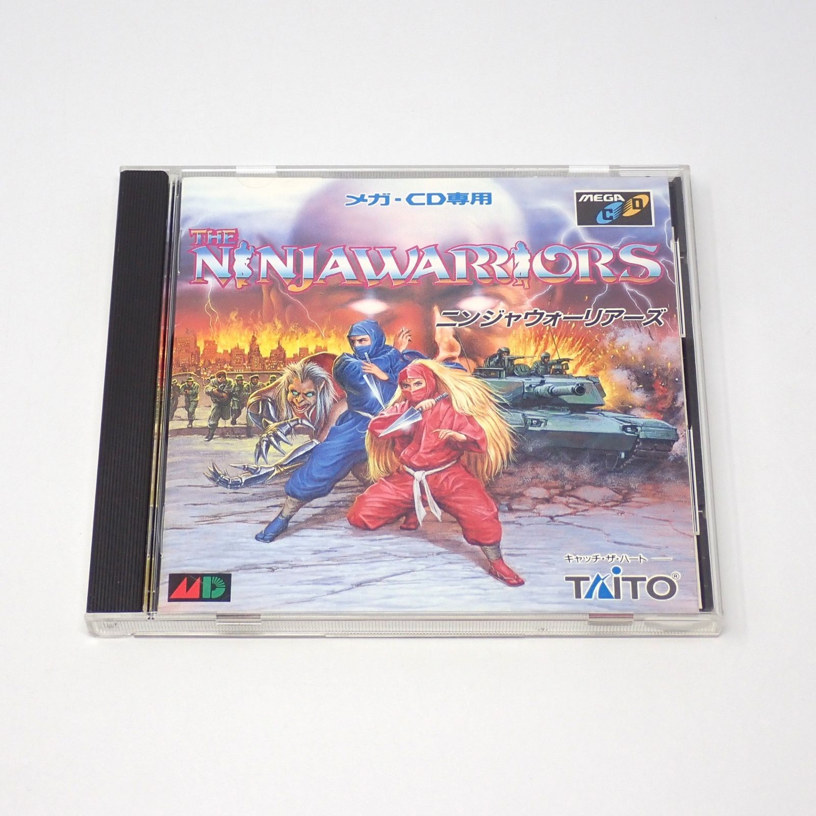 メガCD ニンジャウォーリアーズ The Ninja Warriors (Mega CD) Playthrough longplay video game - YouTube