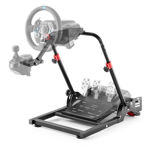 ハンコン コックピット 安定性 レーシングホイールスタンド 折りたたみ 省スーベス スタンド G 29 25 27 920 923 Thrustmaster T 300 RS GT | fbda 7 b 9 e