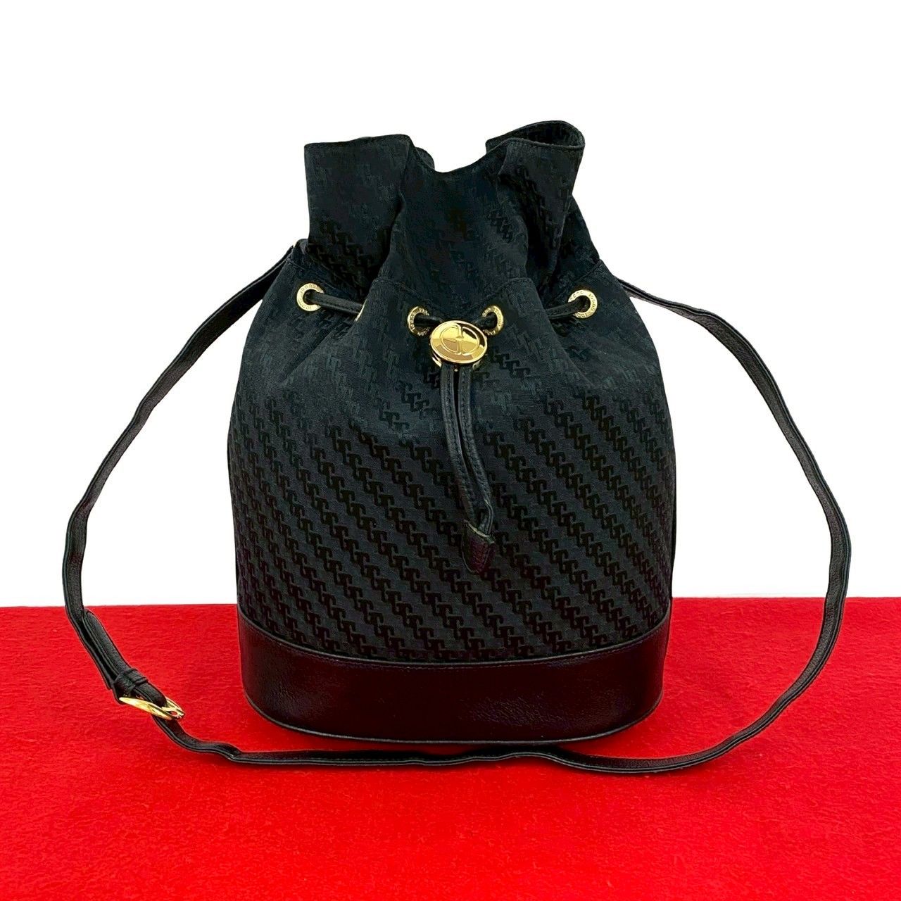 極 美品 GUCCI グッチ オールドグッチ ヴィンテージ GG ロゴ 金具