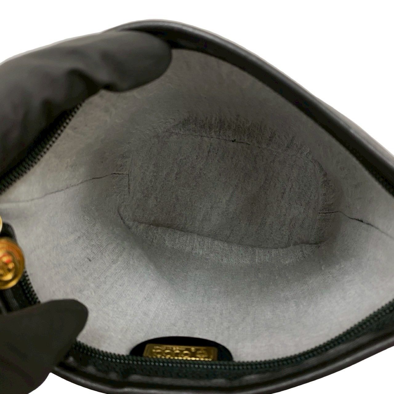 極 美品 GUCCI グッチ オールドグッチ ヴィンテージ マイクロGG ロゴ