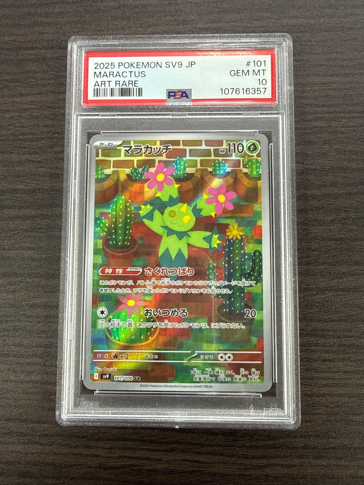 PSA10】マラカッチ AR SV9 バトルパートナーズ 101/100 - メルカリ