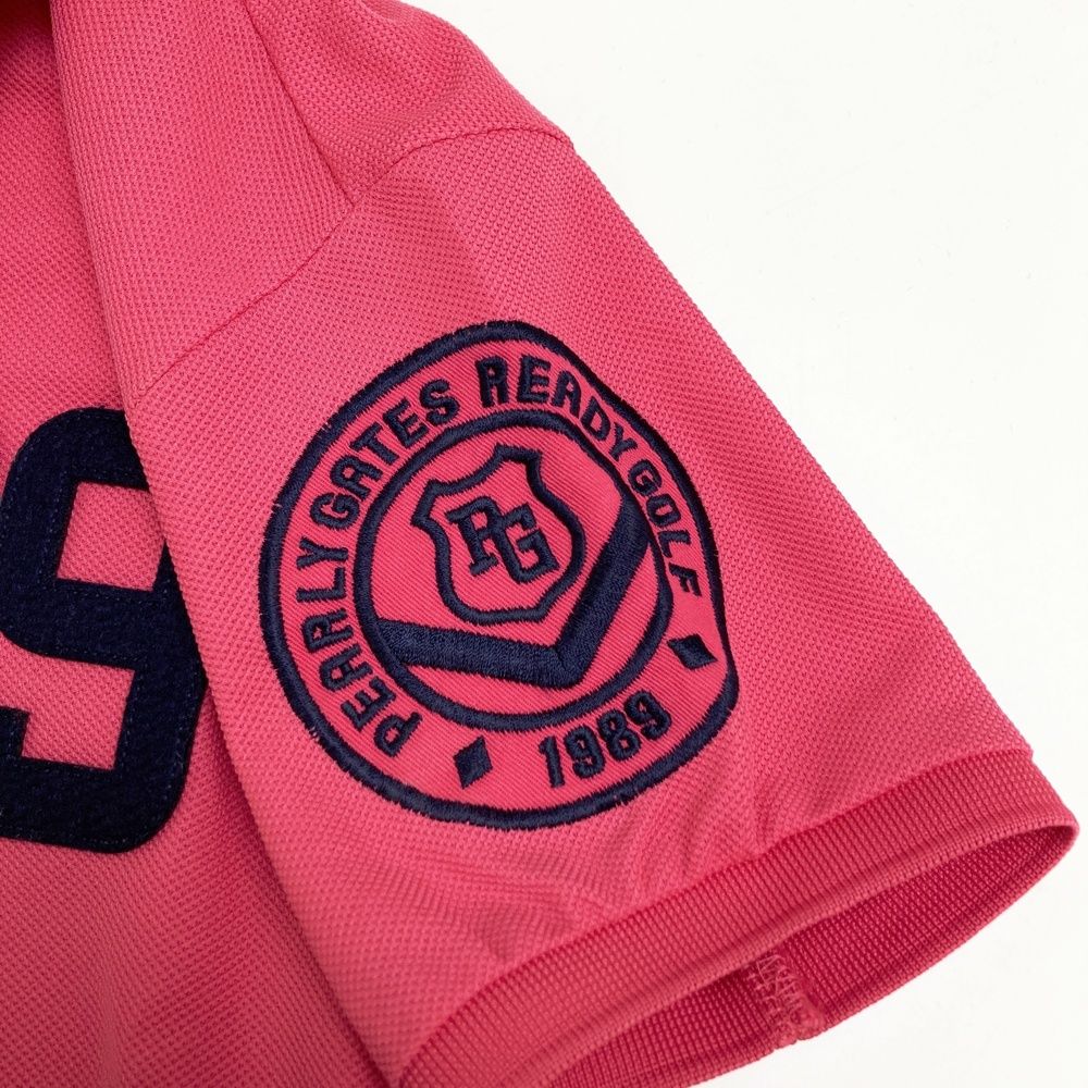 サイズ：1 PEARLY GATES パーリーゲイツ 半袖ポロシャツ ニコちゃん