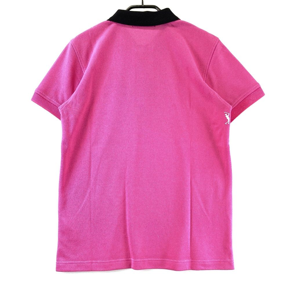 サイズ：44 MARK&LONA マークアンドロナ 半袖ポロシャツ ピンク系