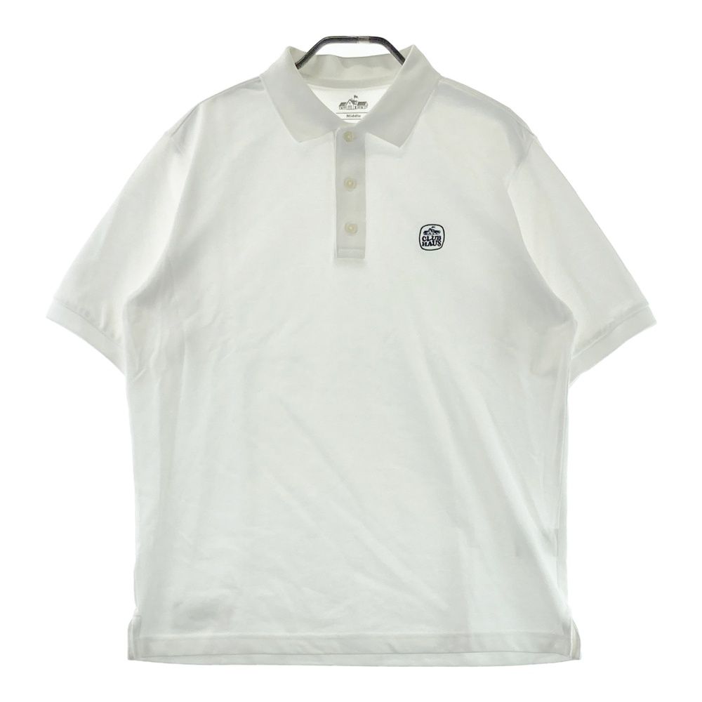 サイズ：4 CLUBHAUS クラブハウス 半袖ポロシャツ ホワイト系