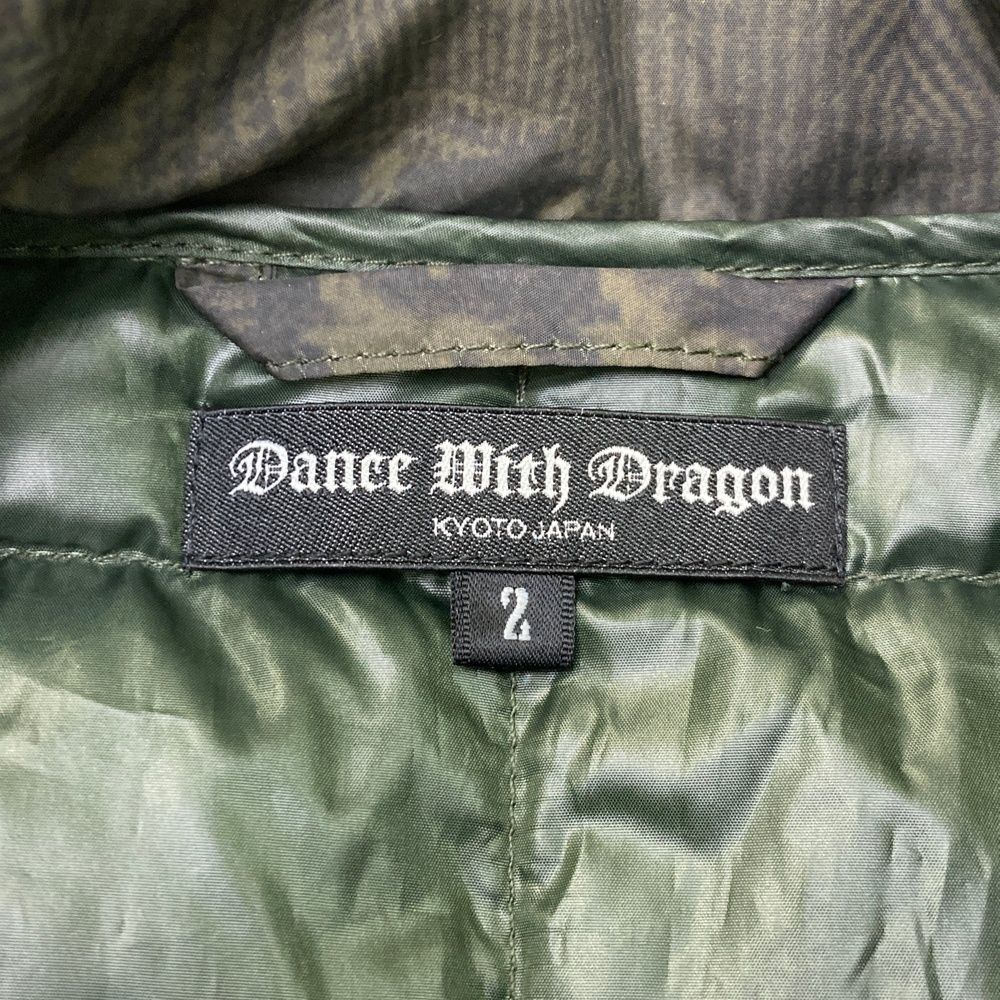 サイズ：2 DANCE WITH DRAGON ダンスウィズドラゴン ダウンベスト