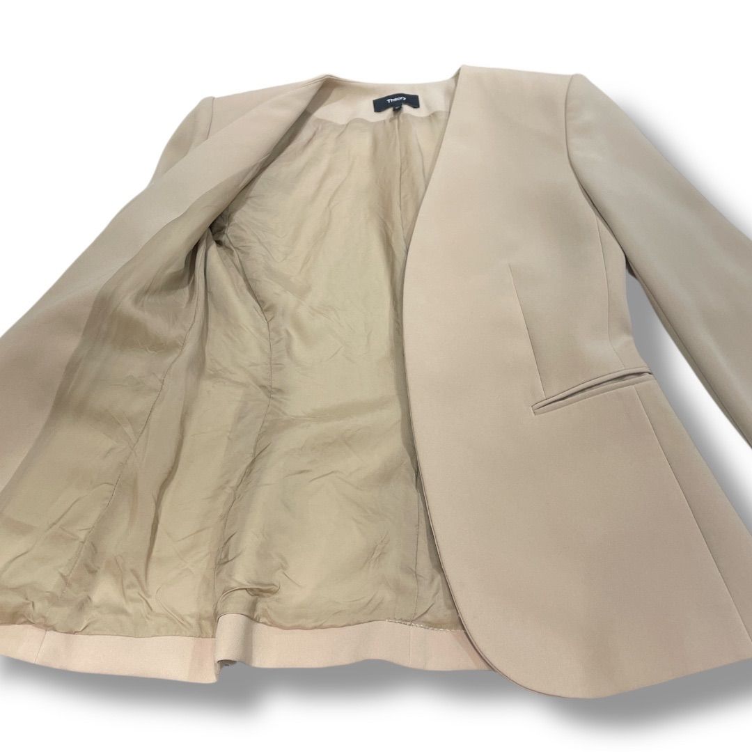 Theory セオリー ノーカラージャケット 01-3104100-310-698 Classic