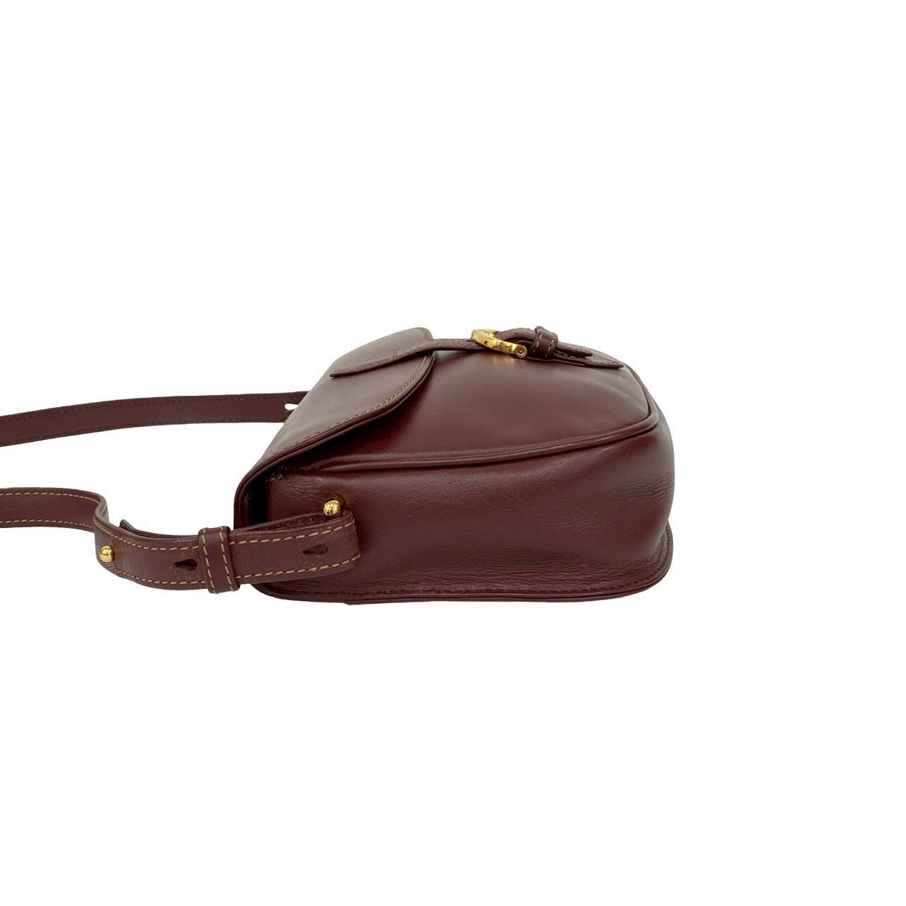 極 美品 CARTIER カルティエ ヴィンテージ マストライン カーフ レザー