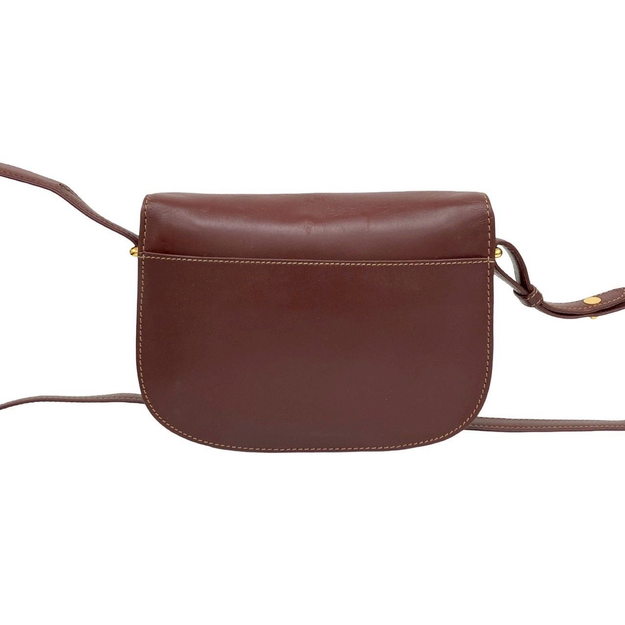 極 美品 CARTIER カルティエ ヴィンテージ マストライン カーフ レザー