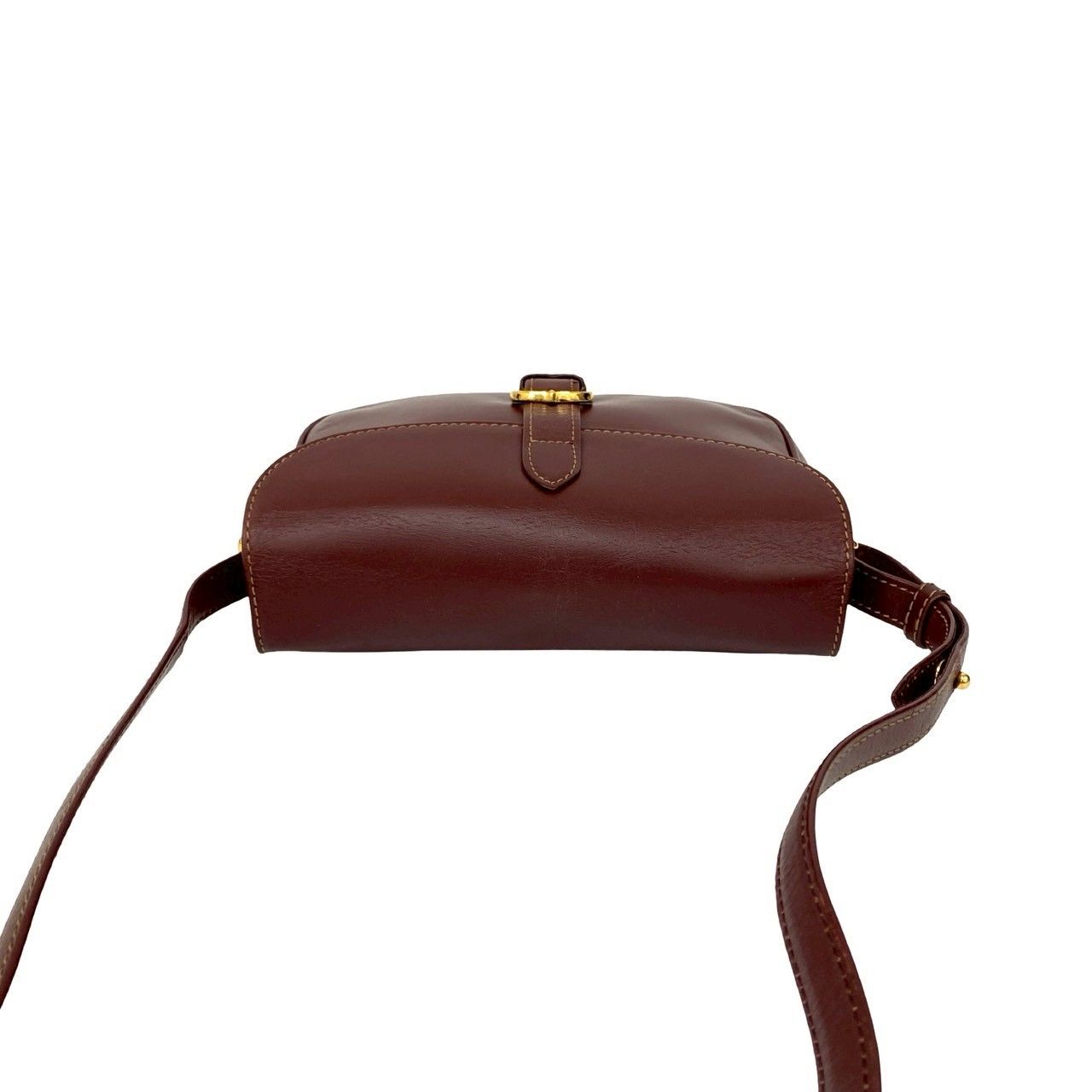 極 美品 CARTIER カルティエ ヴィンテージ マストライン カーフ レザー