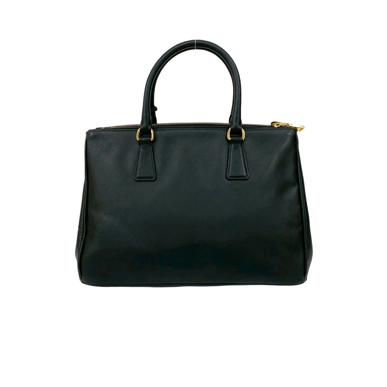 【美品】プラダ　ガレリア　ハンドバッグ　2WAY　三角ロゴ　グリーン　フラワー プラダ ガレリア 2WAY バッグ ミントグリーン レザー 買取実績【買取日