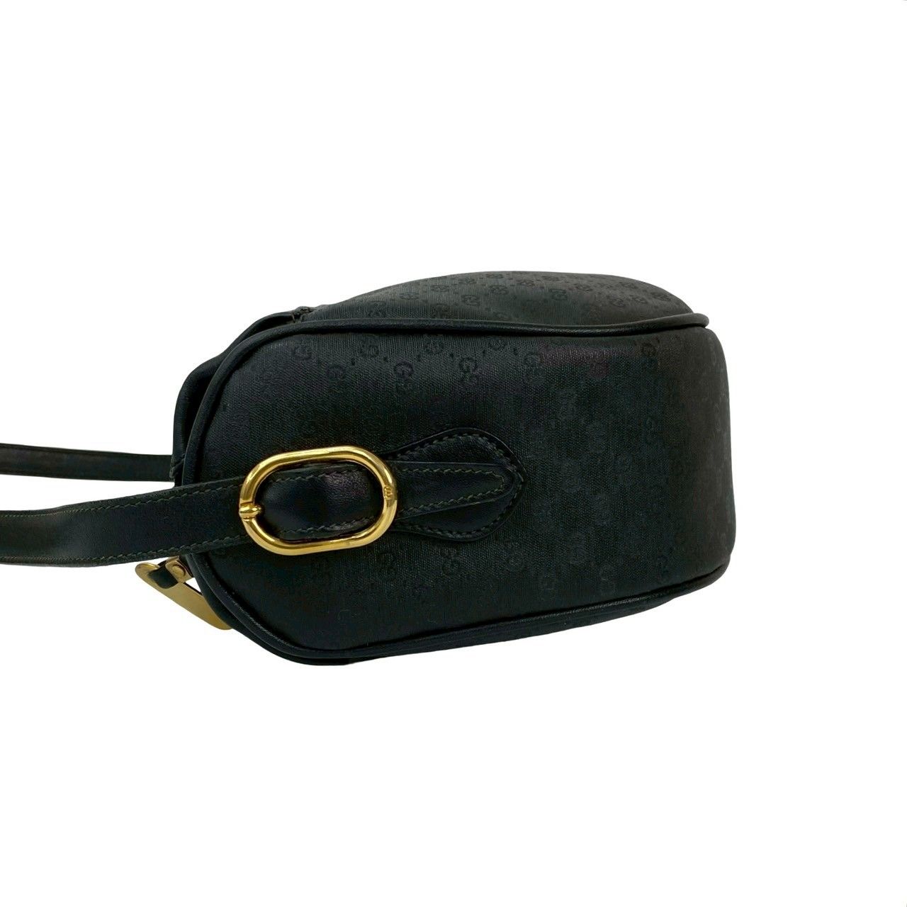 極 美品 GUCCI グッチ オールドグッチ ヴィンテージ マイクロGG ロゴ