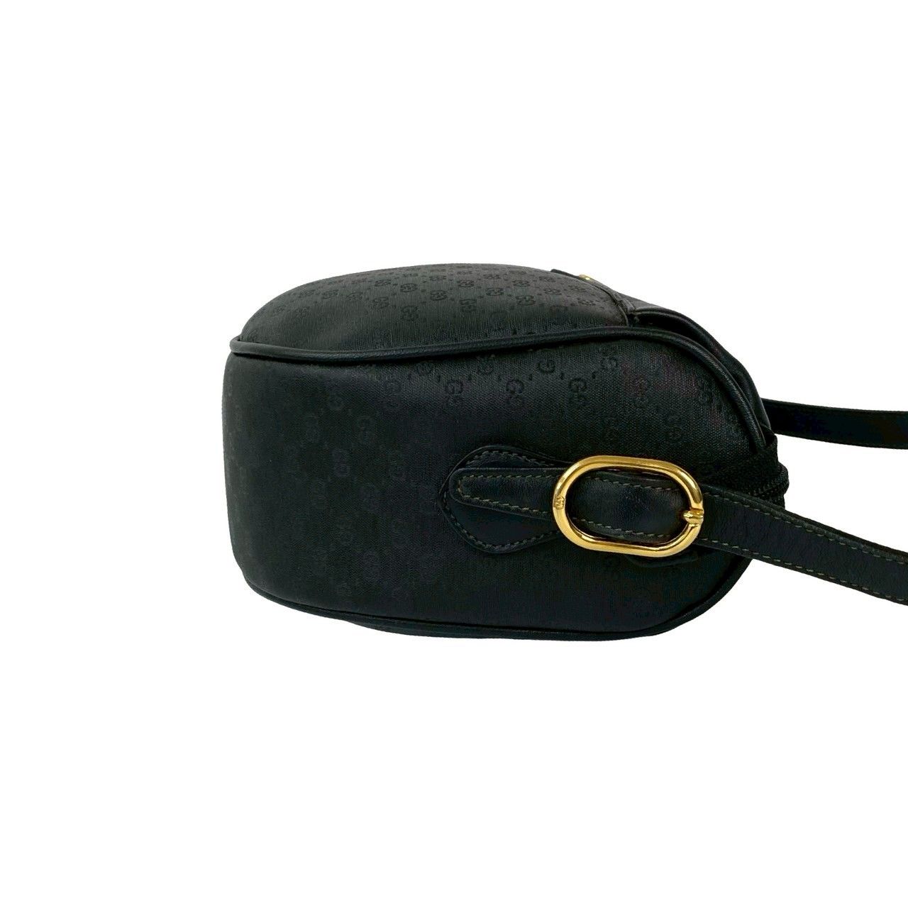 Gucci ショルダーバッグ ブラック　マイクロGG オールドグッチ　鑑定済み 極 美品 GUCCI グッチ オールドグッチ ヴィンテージ マイクロGG ロゴ