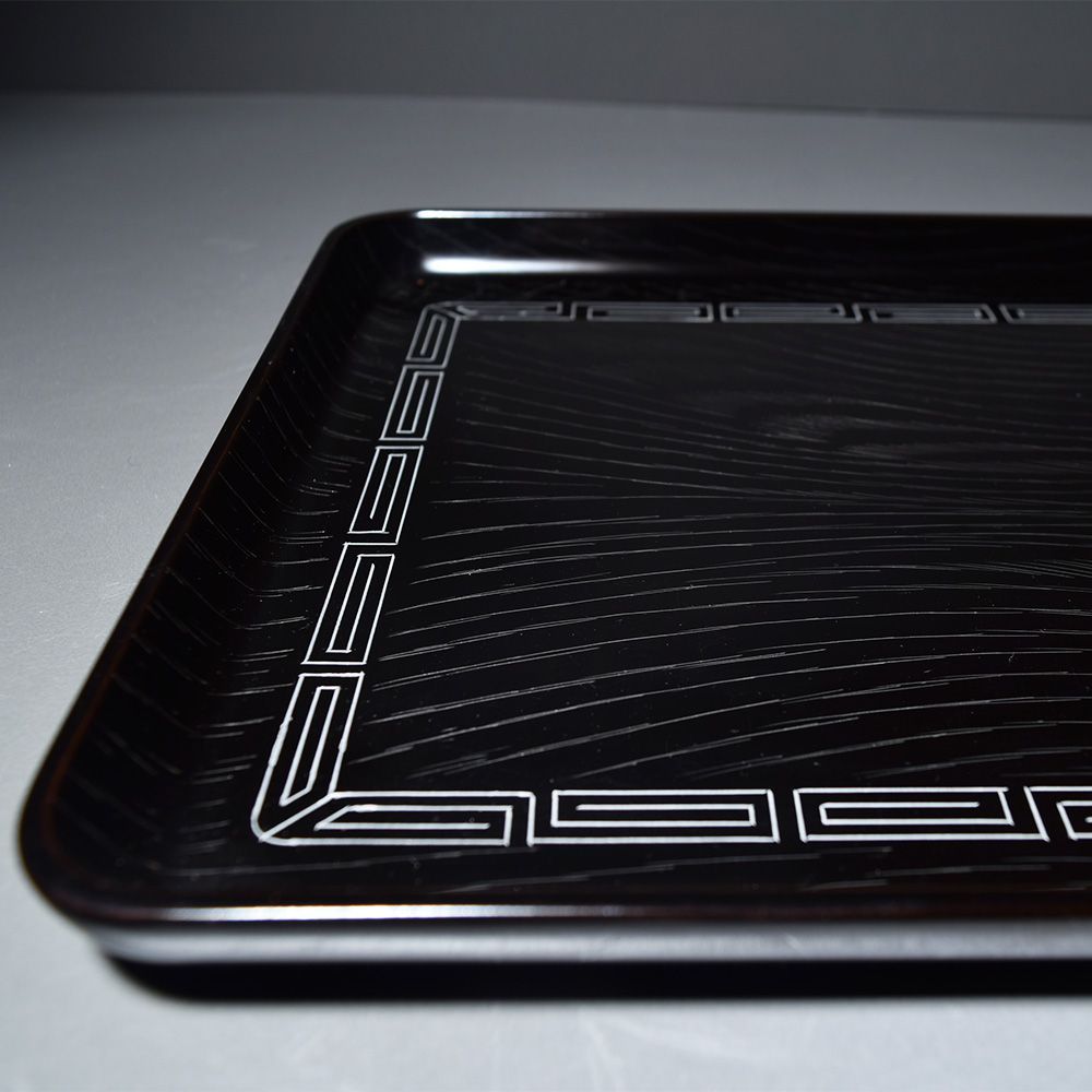 特選 輪島塗 御盆 盆 壱組 一組 大小セット 漆器 塗りもの 共箱 木箱