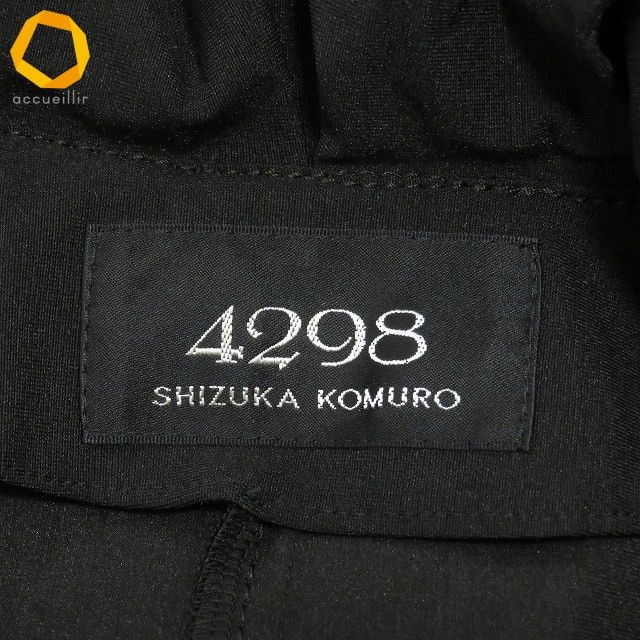 anc シズカコムロ 4298 SHIZUKA KOMURO ベスト ジレ 40 黒 レース