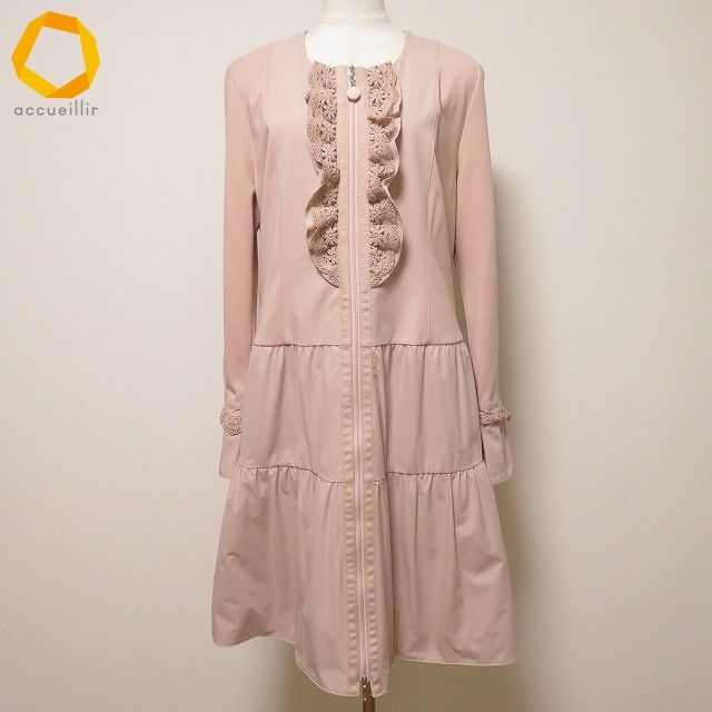 anc スーパービューティー SuperBeauty コート ワンピース 42 ピンク