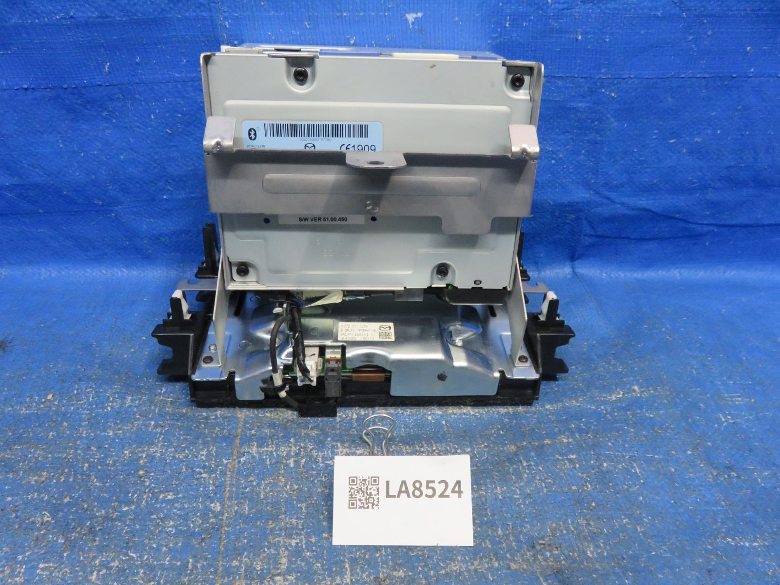 LA8524* 動作OK マツダ CX-5 KE2AW/後期 DVD カーナビユニット
