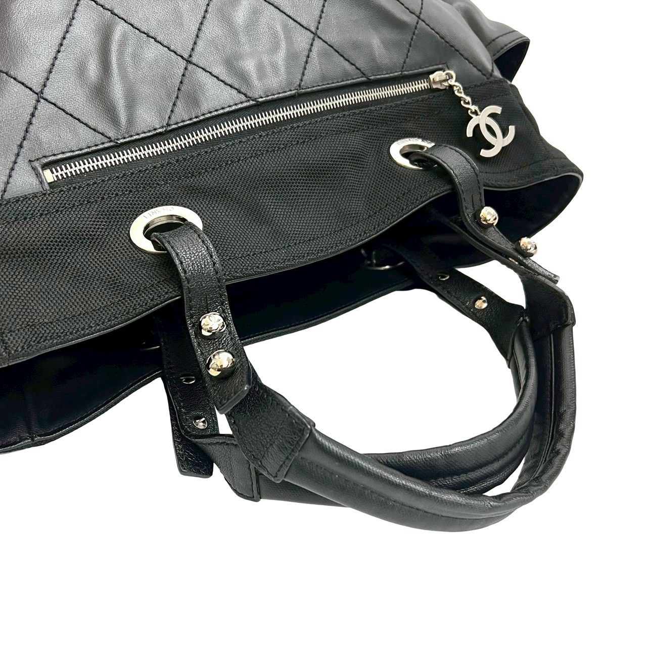 極 美品 シール有 11番台 CHANEL シャネル パリビアリッツ トート GM 