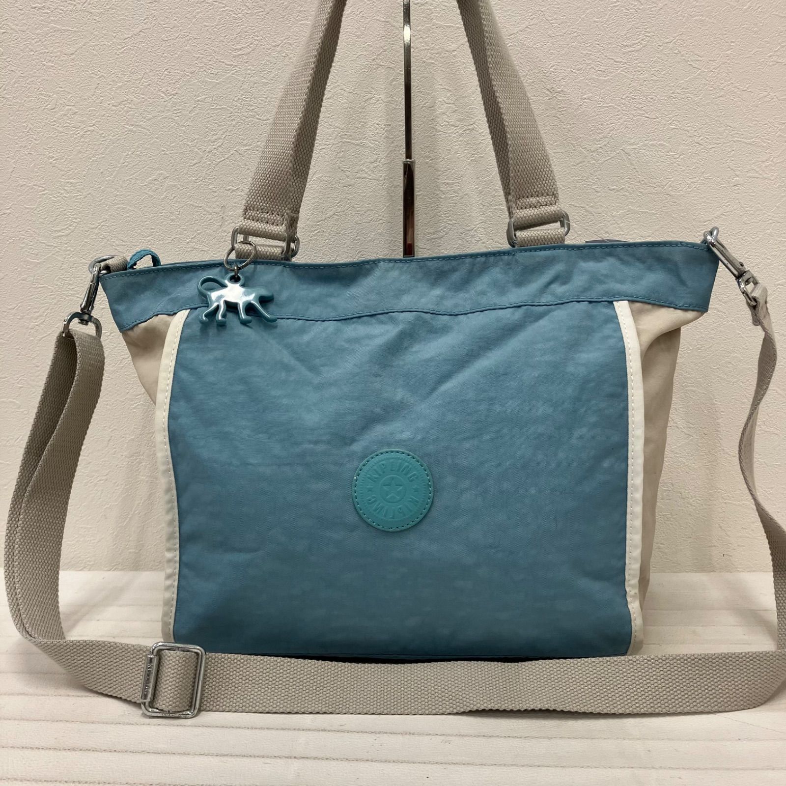 8490 KIPLING キプリング 2way ショルダーバッグ ハンドバッグ トート 