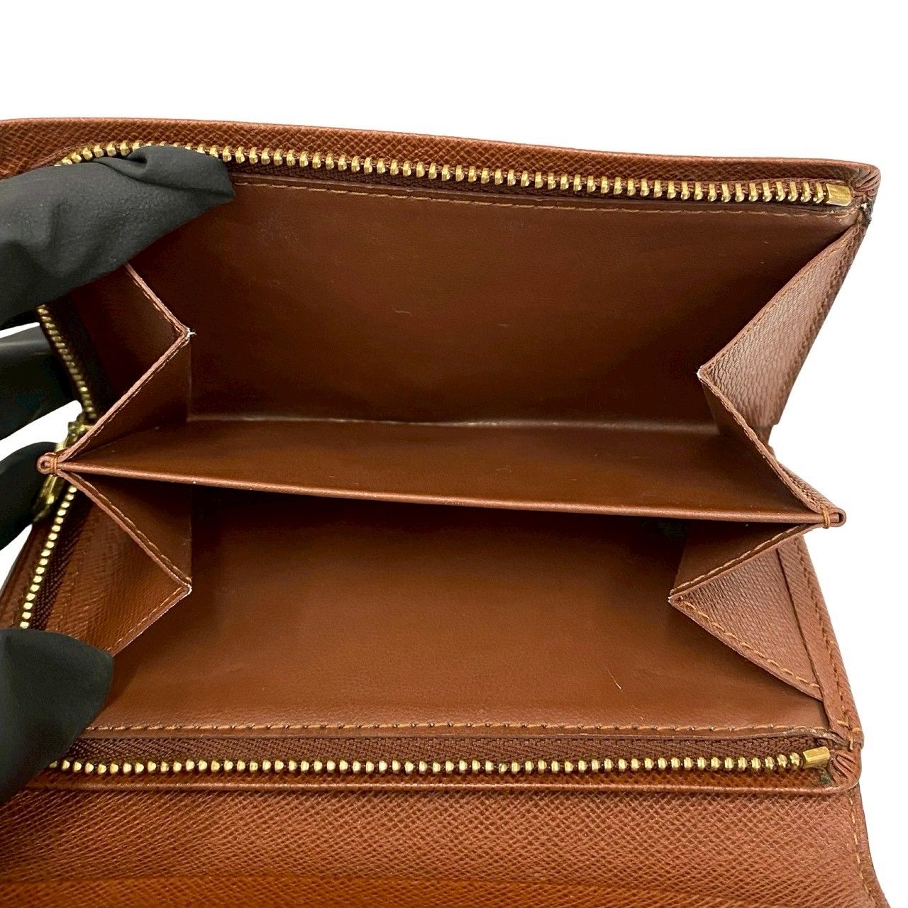 極 美品 LOUIS VUITTON ルイヴィトン ポルトモネ ビエ トレゾール