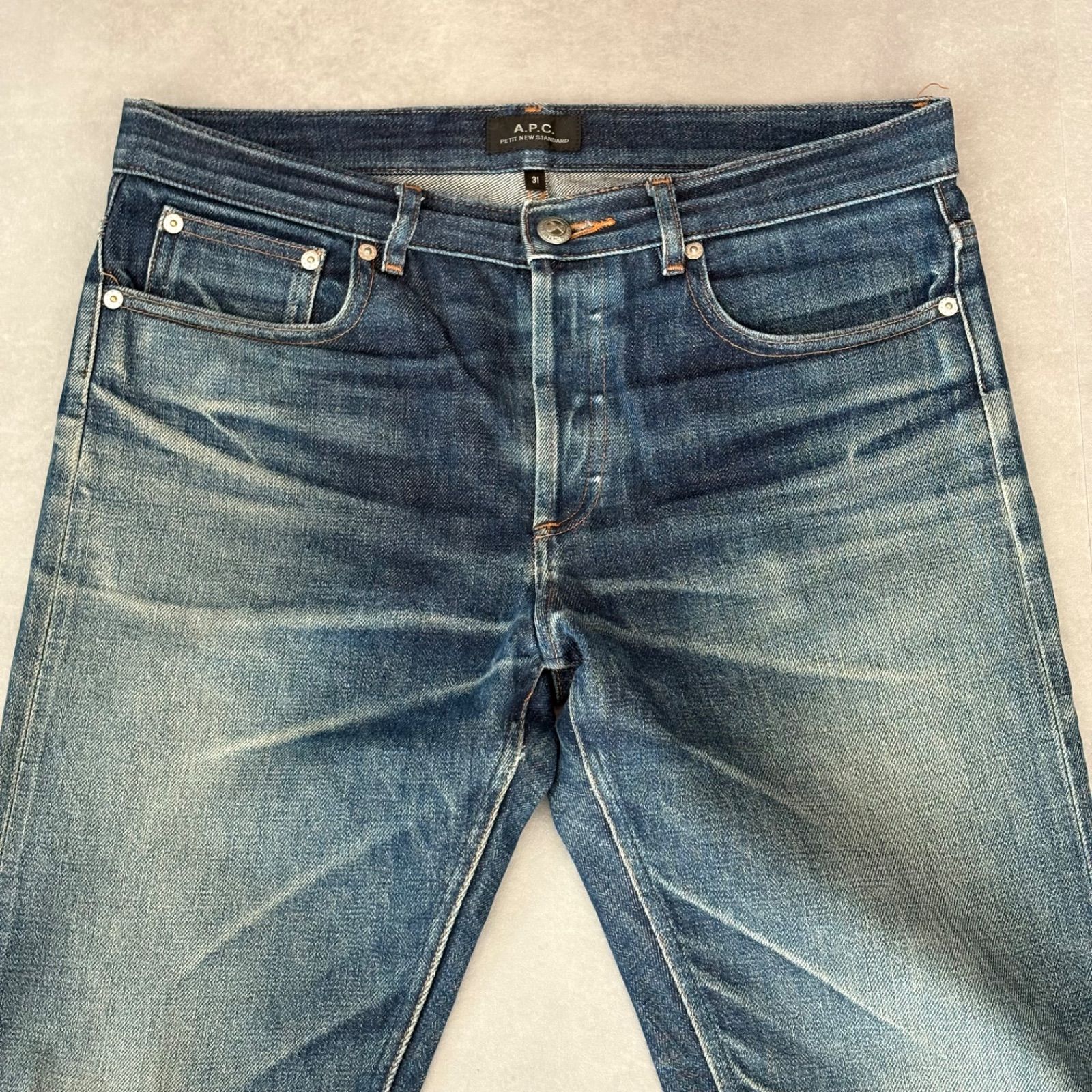 極上エイジング】A.P.C. アーペーセー 鬼ヒゲ ハチノス セルビッチ