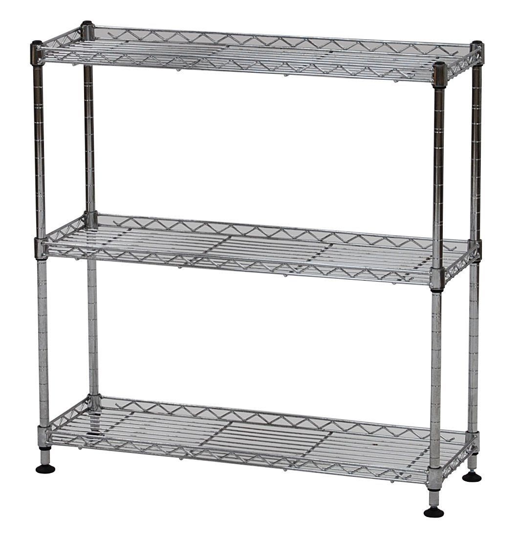 スチールラック・メタルラック HT 楽天市場】折りたたみ式 スチールラック 3段 キャスター付き メタル