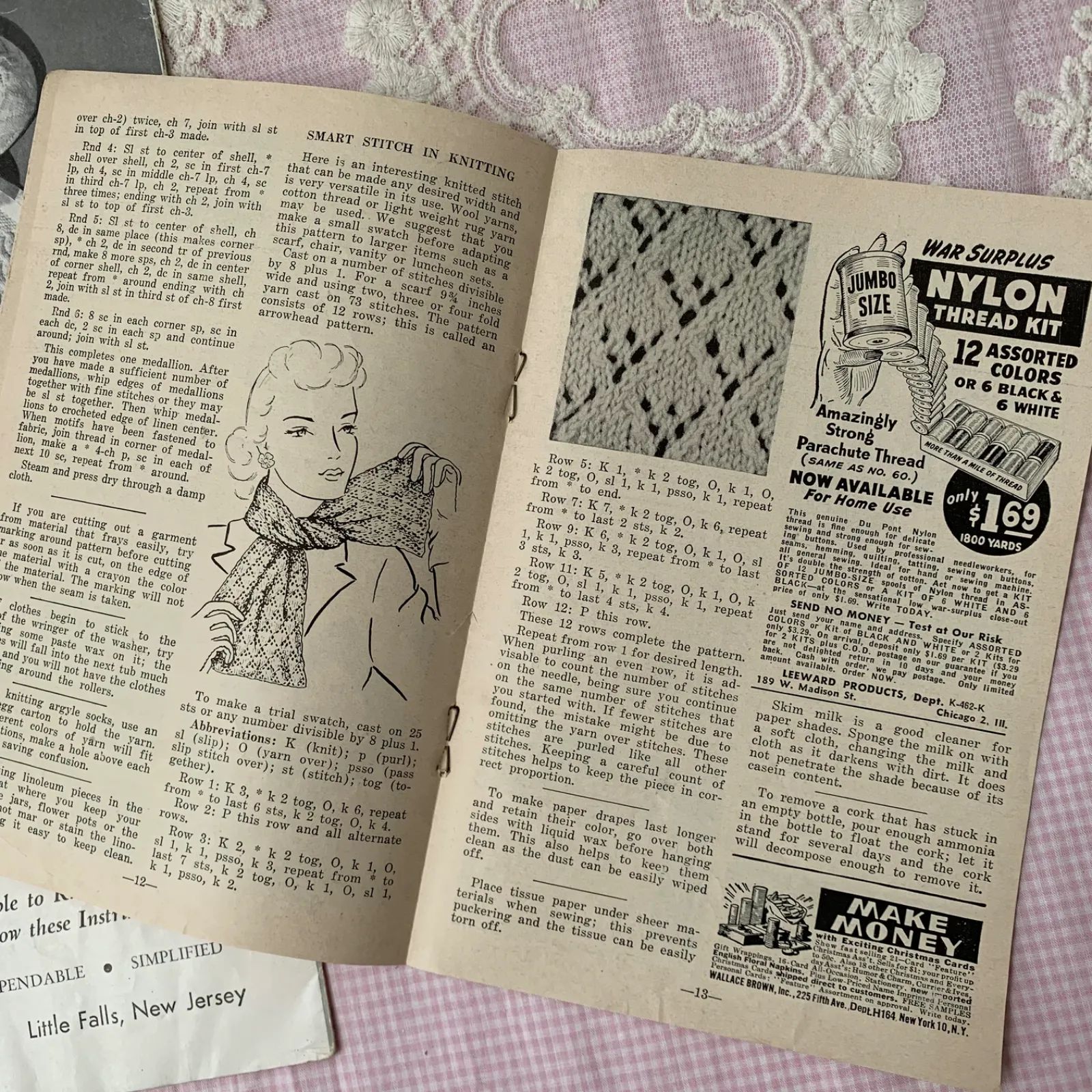 ヴィンテージ ベビー洋書＆紙もの 1940年 まとめ売りジャンク